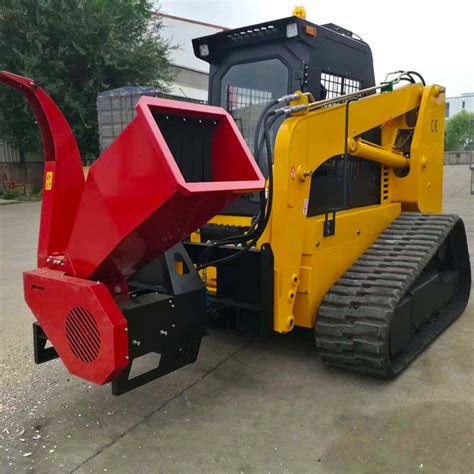 mini skid steer chipper|skid steer mounted wood chipper.